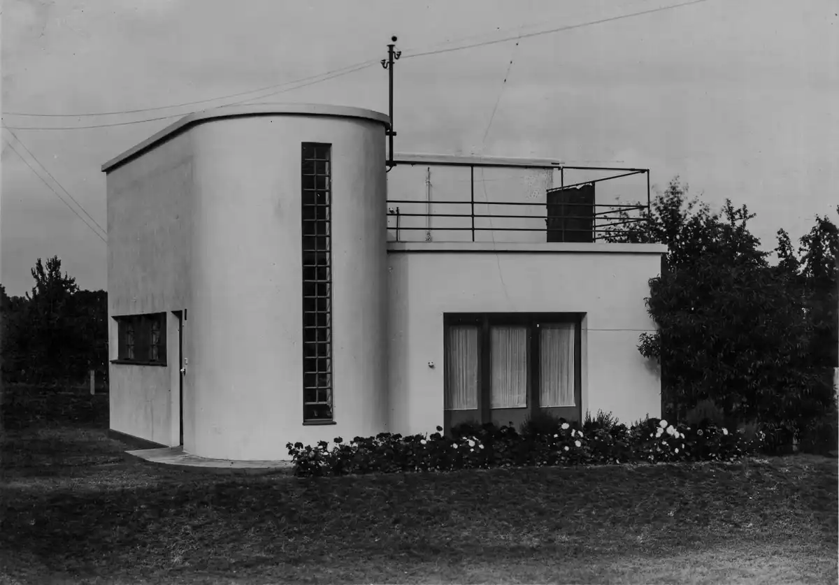 Haus Fieger, 1926-1927. Architekt: Carl Fieger. Zeitgenössische Aufnahme