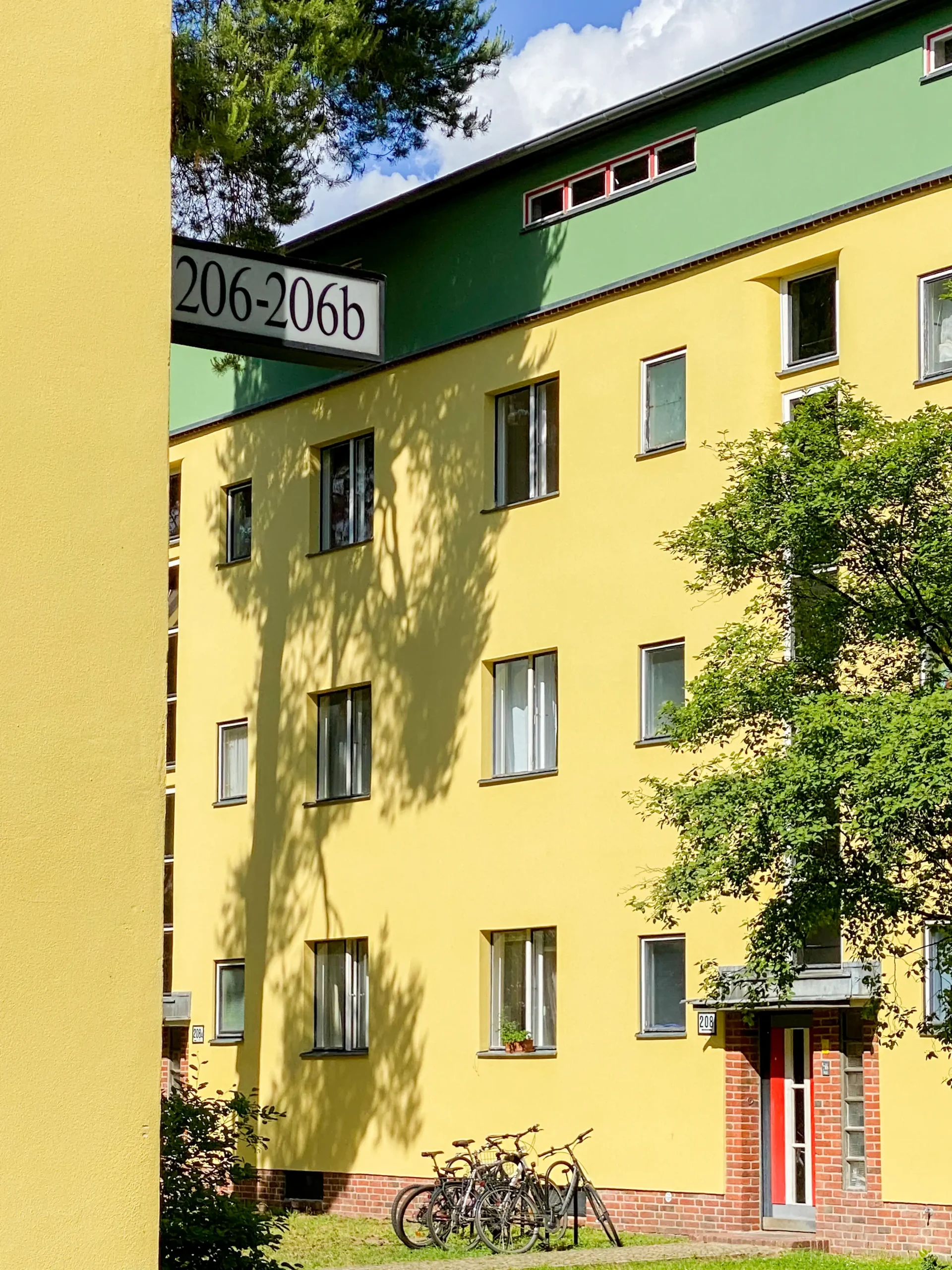 Waldsiedlung Zehlendorf, 1926-1931. Architekten: Bruno Taut, Otto Salvisberg, Hugo Häring. Photo: Daniela Christmann